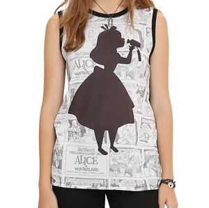 Alice and wonderland tank top